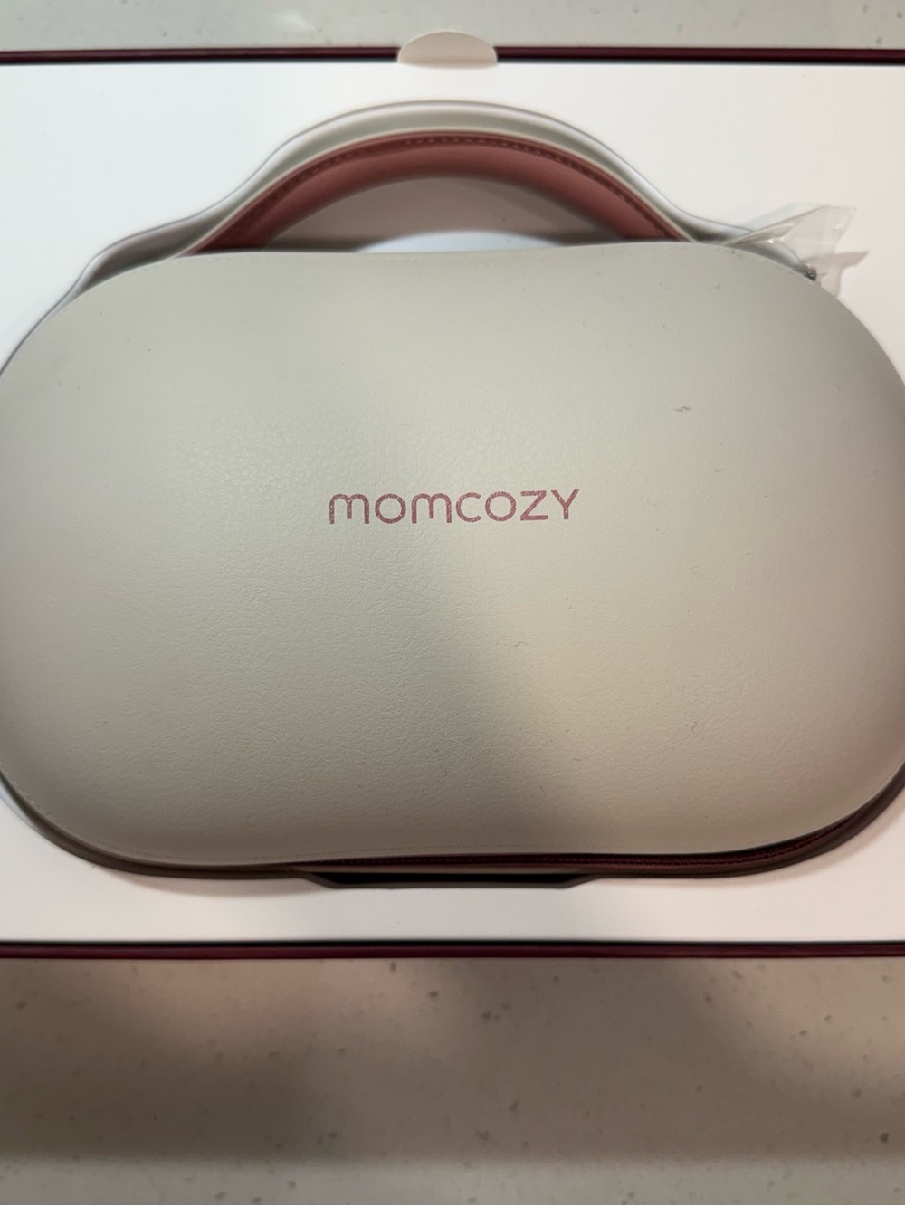 momcozy Air 1 Ultra-Slim Breast Pump - Pink - Picture 9 of 14